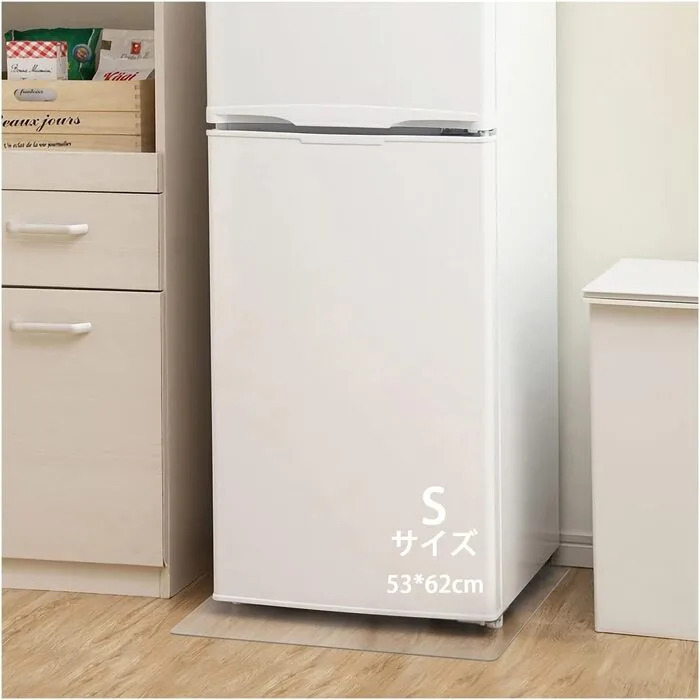 SHARP SJ-W352E-S（冷蔵庫下に敷くマット付き） 冷蔵庫の下敷き